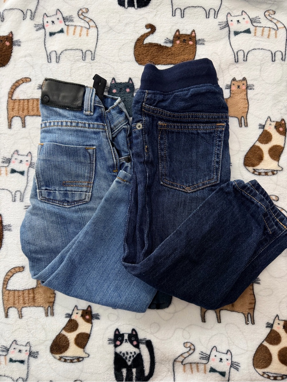 3x$21 Kids Blue Denim Jeans - Classic Indigo & Light Wash